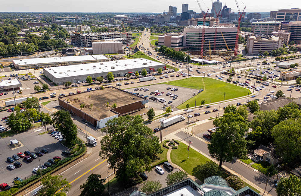 Former Chism Trail in Memphis